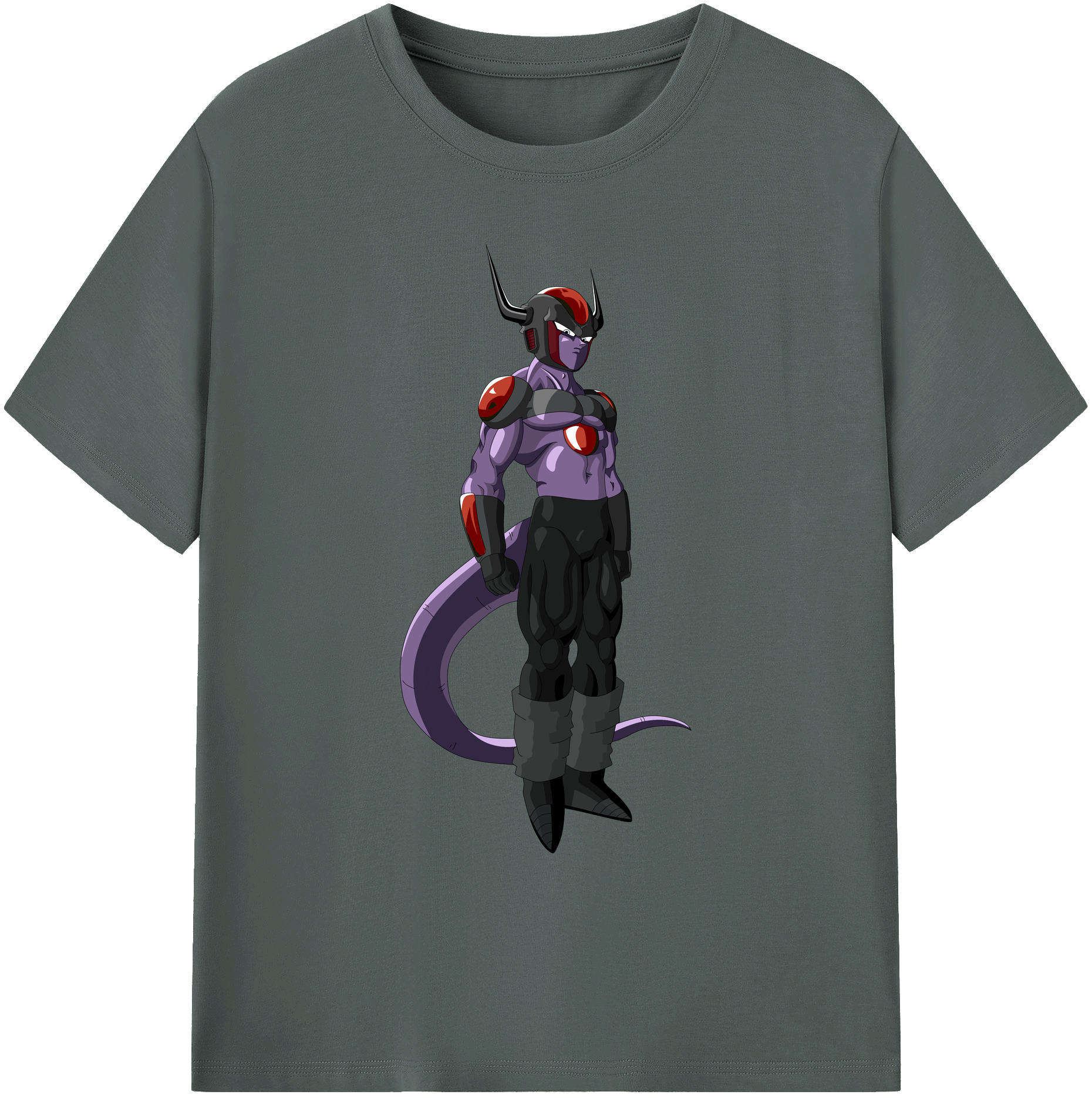 （画像用） ドラゴンボール フリーザ DRAGON BALL Frieza 綿100％ メンズ半袖Tシャツ｜肌触りやわらか＆通気性